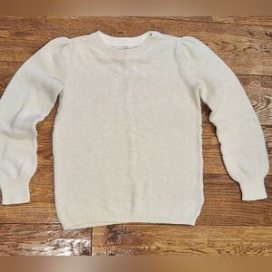 Girls Gap Cream Sweater - M